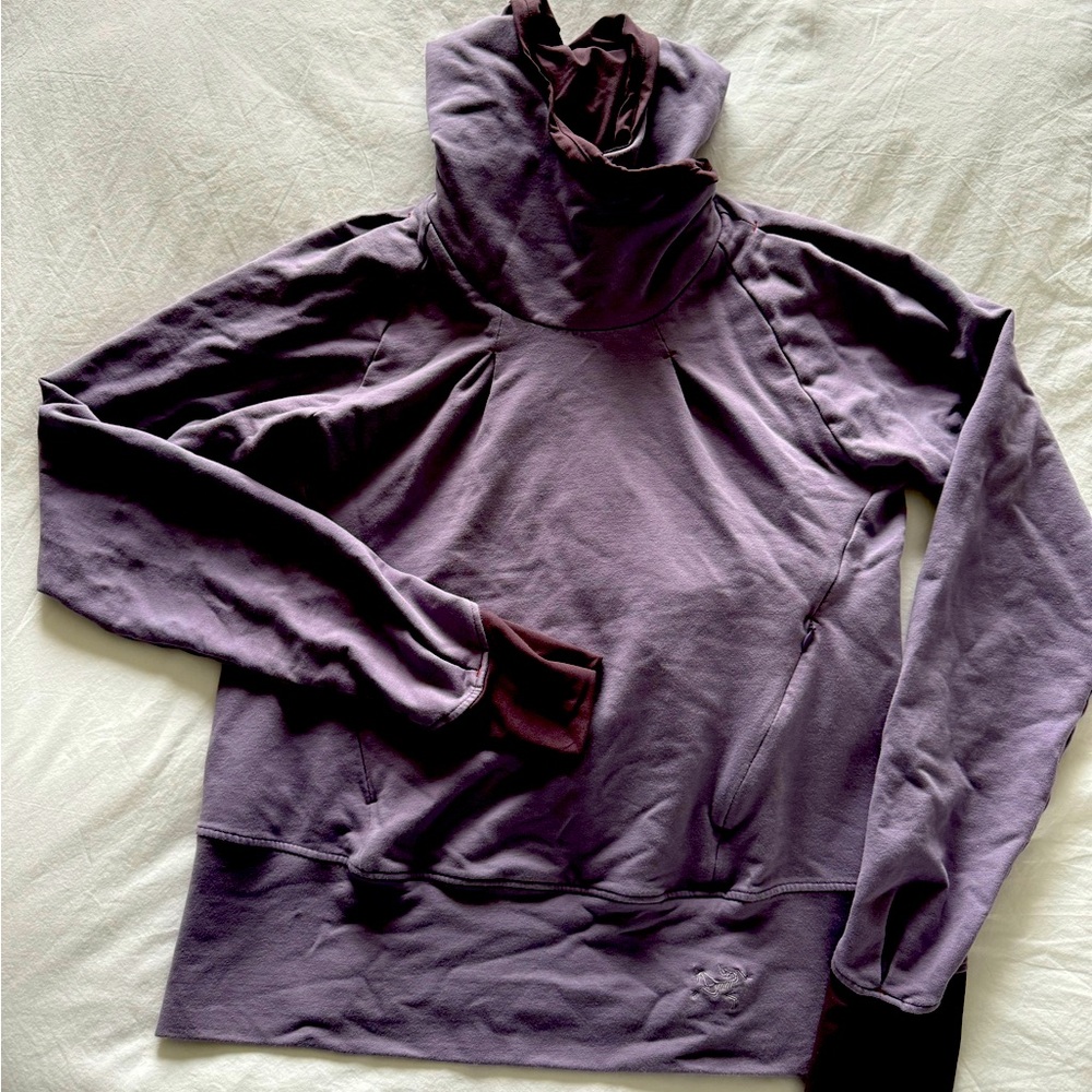 Arcteryx Dentente Hoody in Purple Women's Size Large
